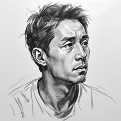 素描风微信头像