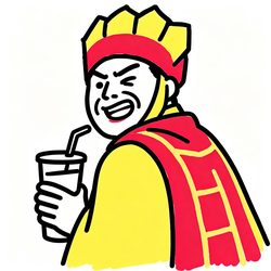 搞怪唐僧喝奶茶微信头像 搞怪沙雕微信头像