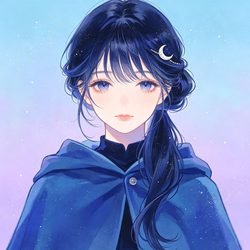 温柔白月光少女动漫头像 动漫风微信头像