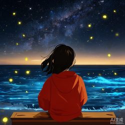 海风少女 · 四季幻境 插画风微信头像