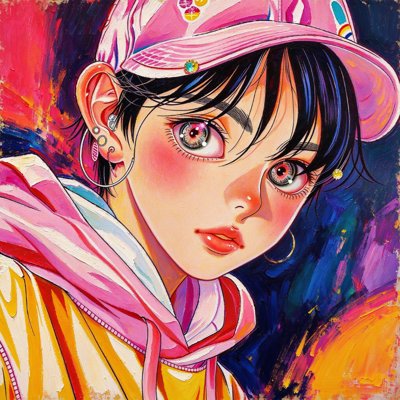 潮流插画男生多风格头像 插画风微信头像
