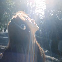 阳光女生头像 潮流风微信头像