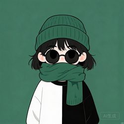 冷帽墨镜酷飒女孩头像合集 动漫风微信头像
