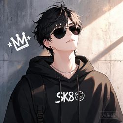 半写实动漫男生头像 动漫风微信头像