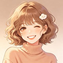 甜系不撞款动漫女生头像 动漫风微信头像