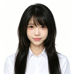 JK领结校园甜美女头 治愈风微信头像