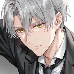 高级氛围感男生头像 动漫风微信头像