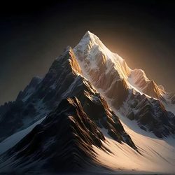 巍峨的山峰 风景微信头像