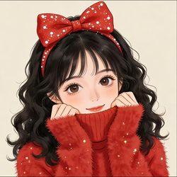 漂亮女生动漫头像 动漫风微信头像