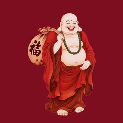 弥勒佛送福 运势头像微信头像