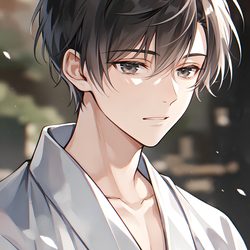二次元头像男 动漫风微信头像