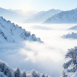 云海群山 · 四季山川 自然风微信头像