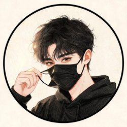 韩系手绘男生头像 手绘风微信头像
