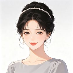 干净清新日系女生动漫头像 动漫风微信头像