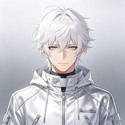 清冷破碎感动漫男生头像 动漫风微信头像