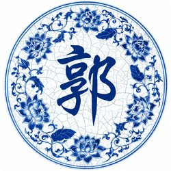 青花瓷姓氏头像合集 姓氏头像微信头像