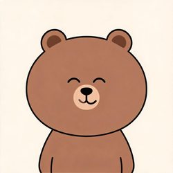 LINE FRIENDS风格可爱头像合集 可爱呆萌微信头像