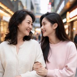 母女闺蜜情深亲情头像合集 亲情风微信头像