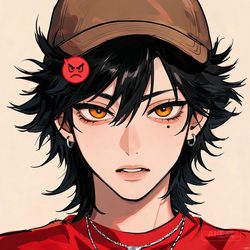 美式漫画酷飒女生头像 动漫风微信头像