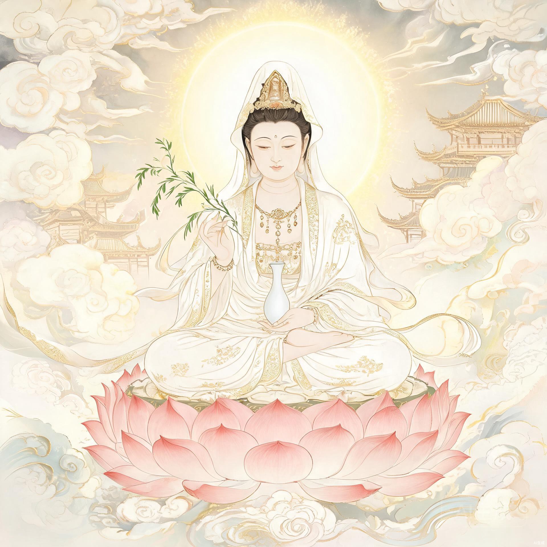 观音佛祖保佑运势头像合集