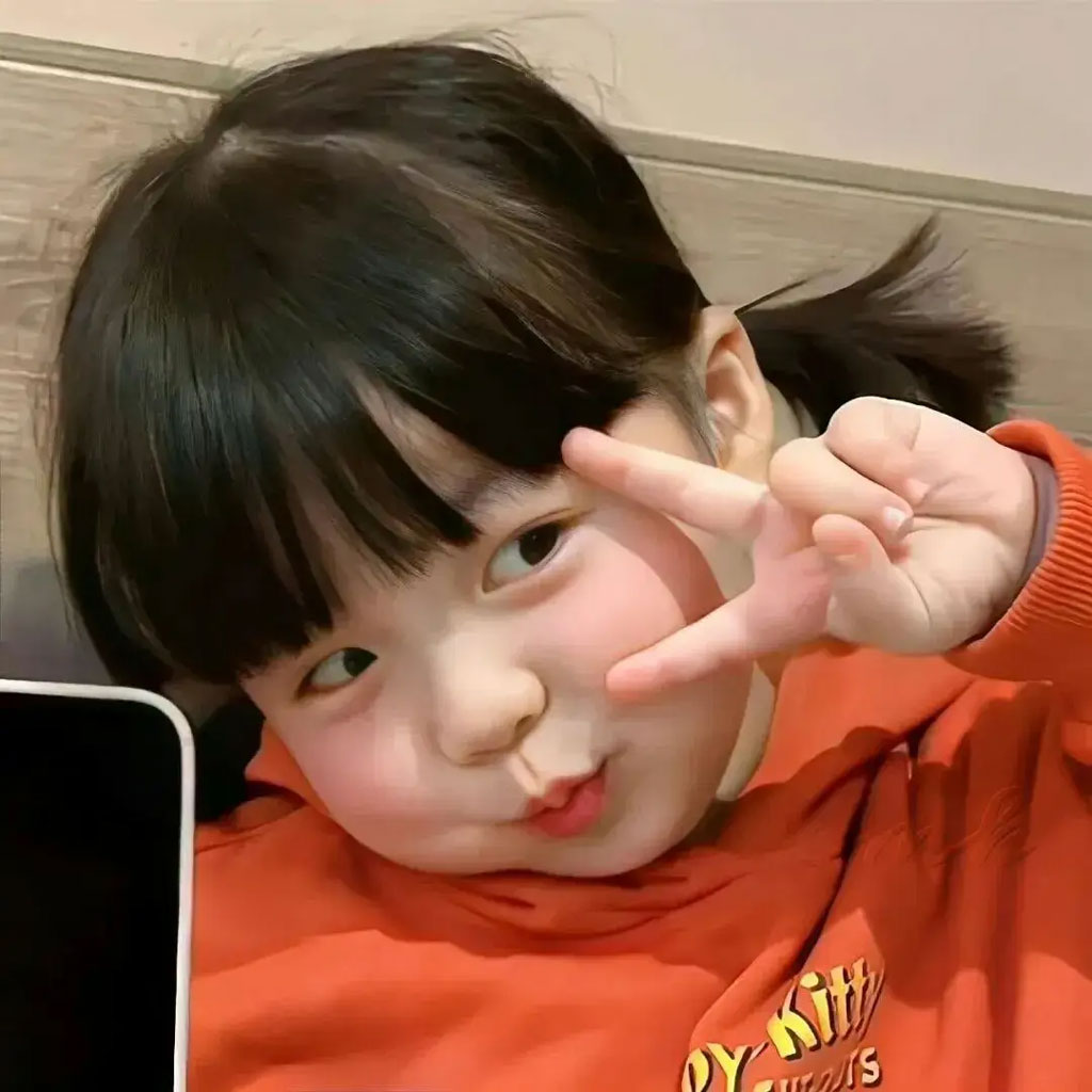 可爱女孩微信头像