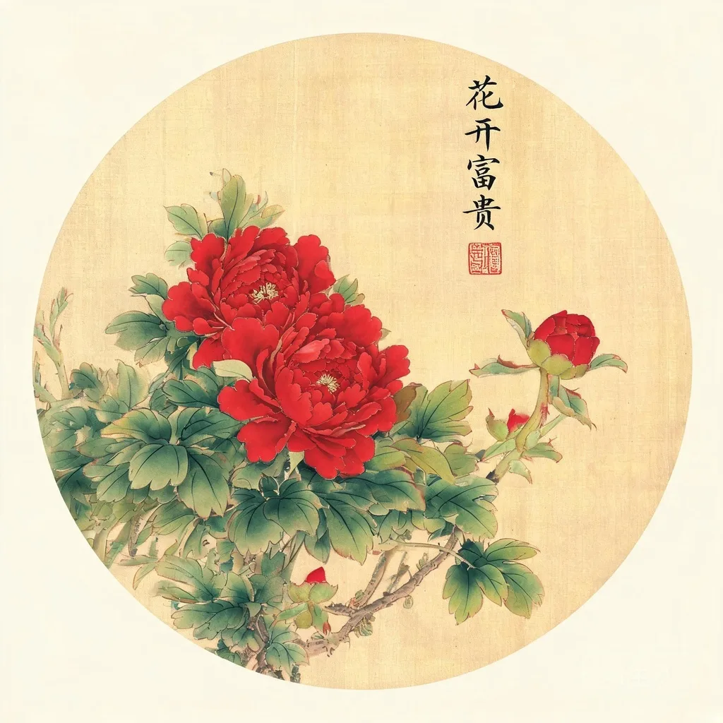 国画吉祥寓意头像合集