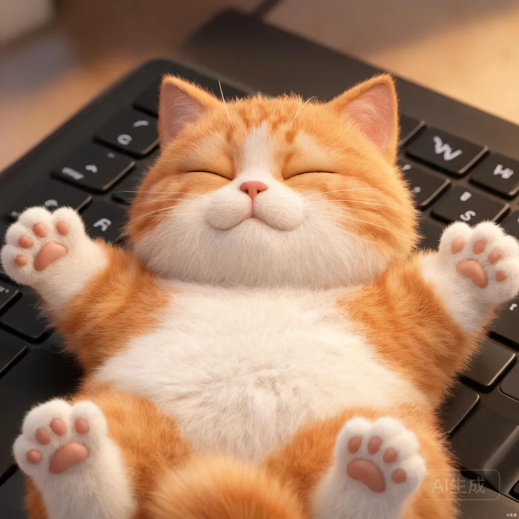 萌系猫咪日常头像合集