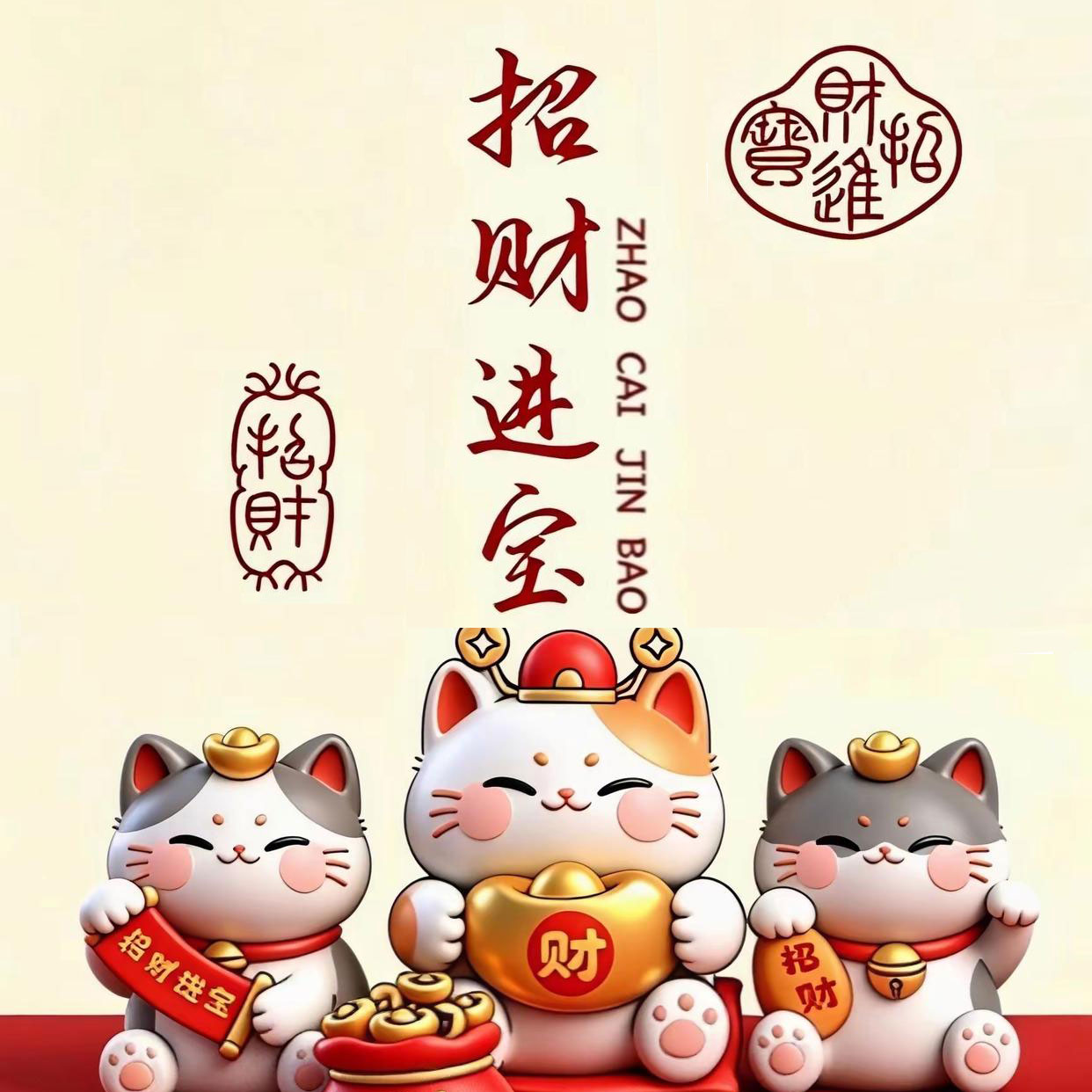 招财进宝 好运头像