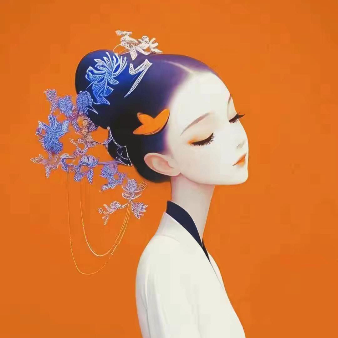 女性头像卡通