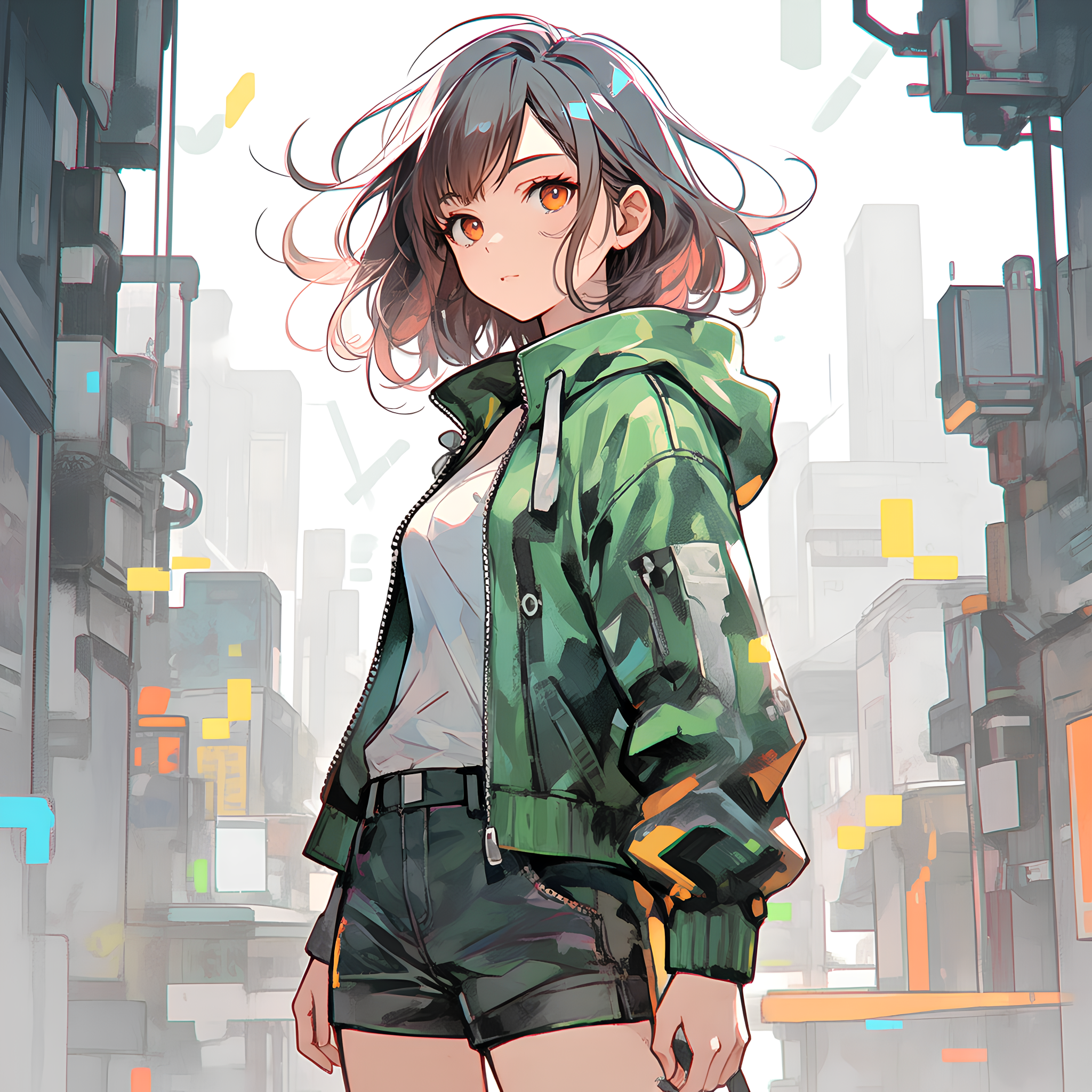 动漫女装少女头像