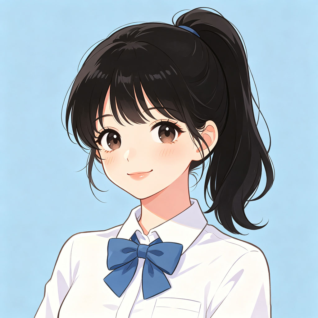 清新治愈系女生卡通头像