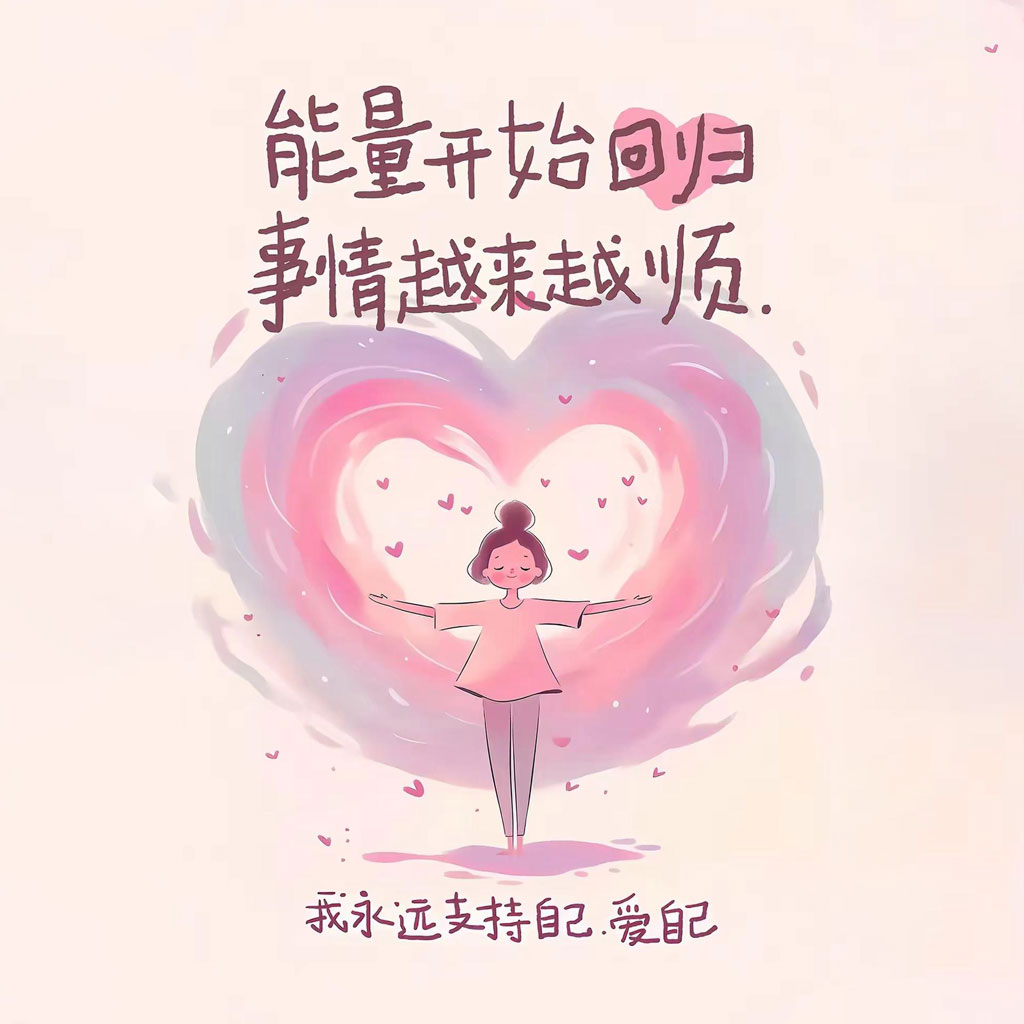 能量开始回归 事情越来越顺