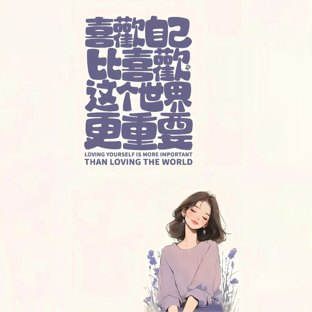 喜欢自己比喜欢这个世界更重要