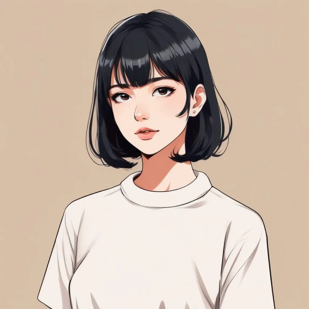 超酷日系动漫少女头像