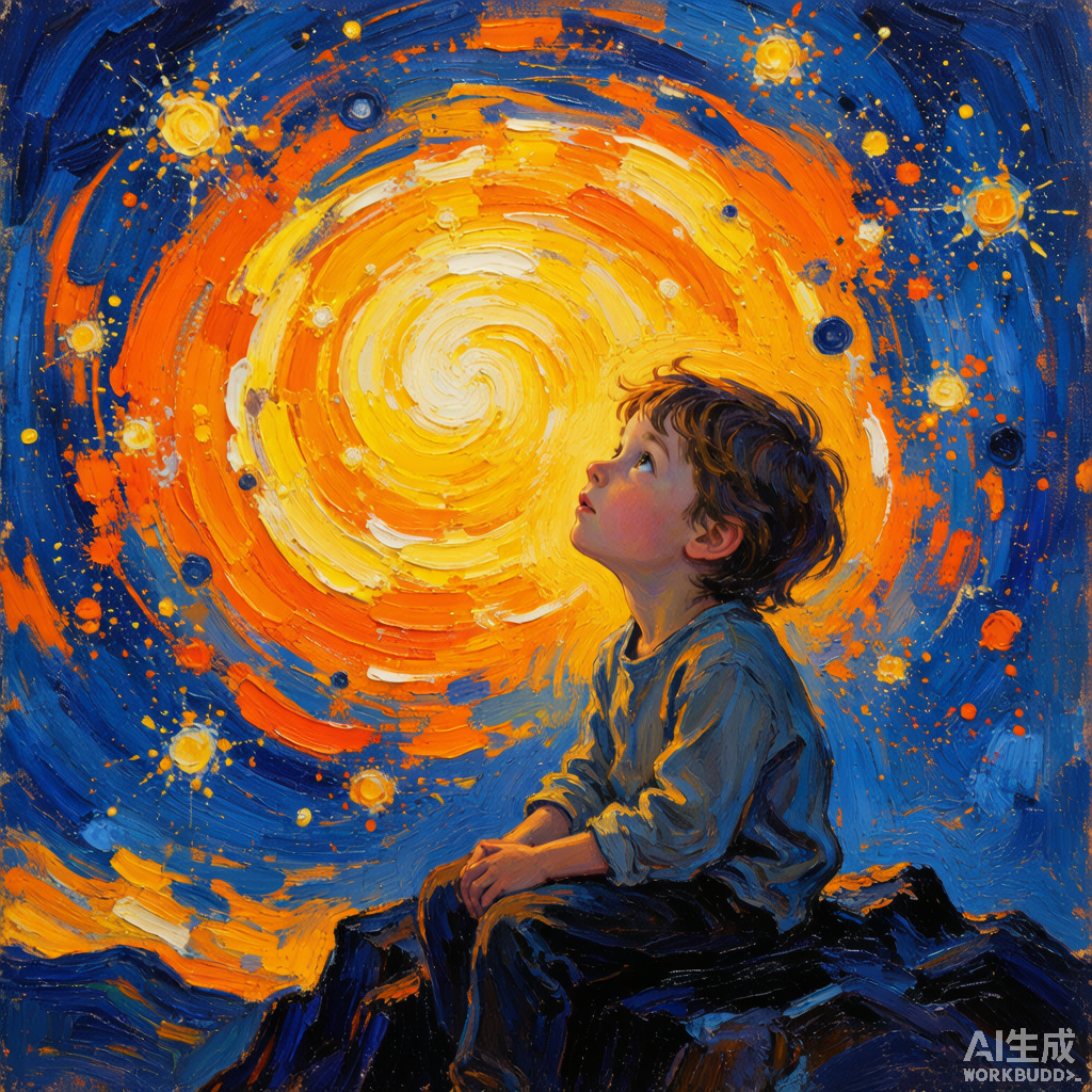 星空少年 · 油画梦境