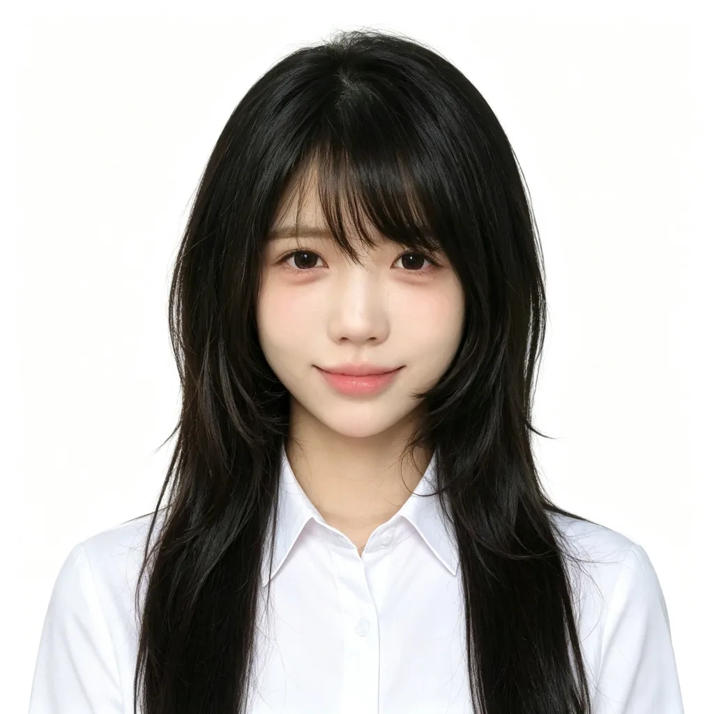 JK领结校园甜美女头