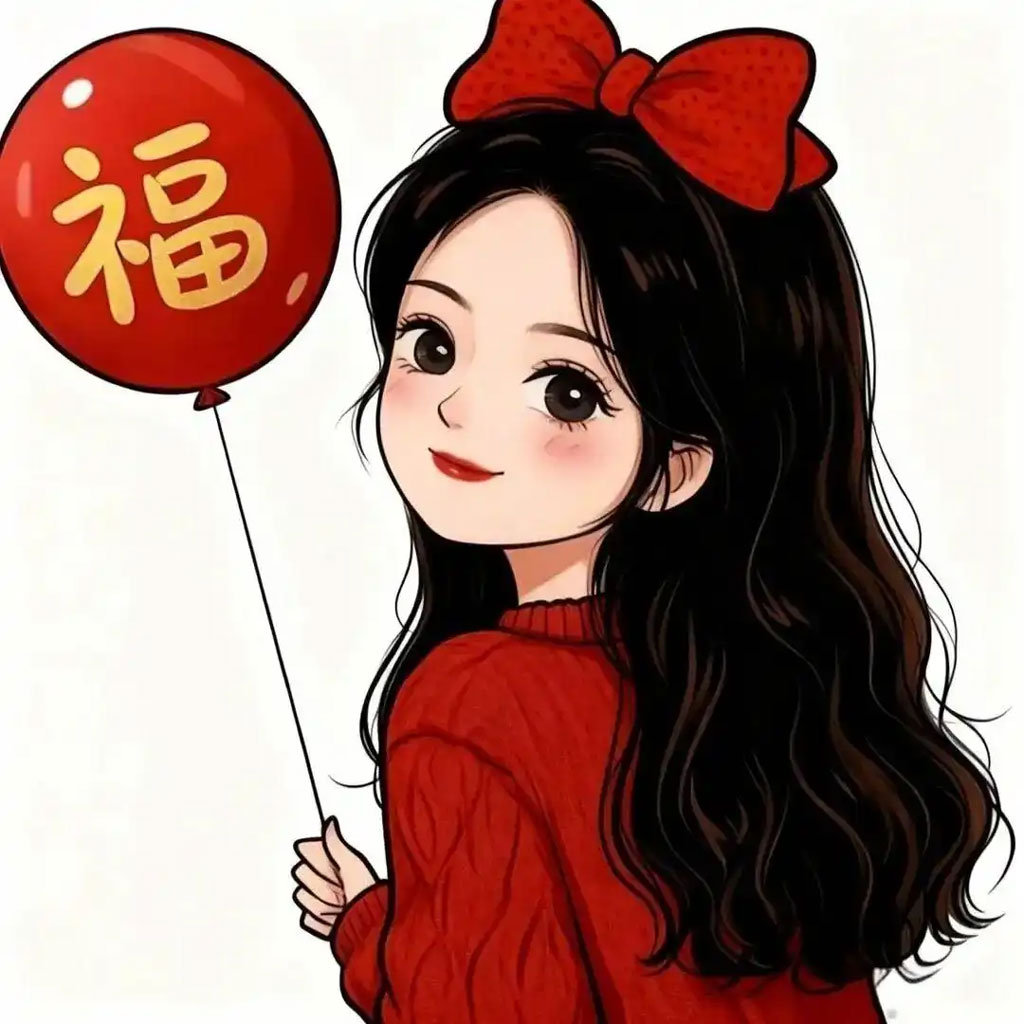 简单漂亮女生微信头像
