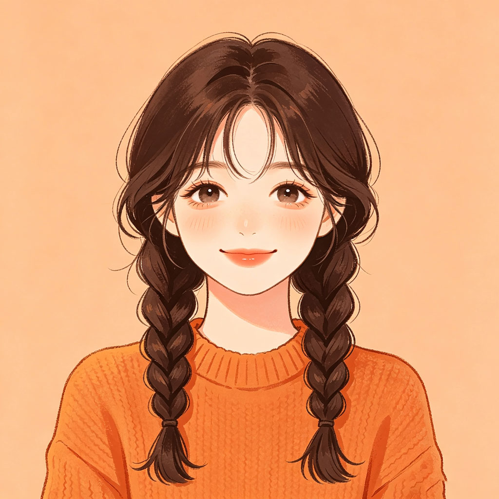 日系软萌少女卡通头像