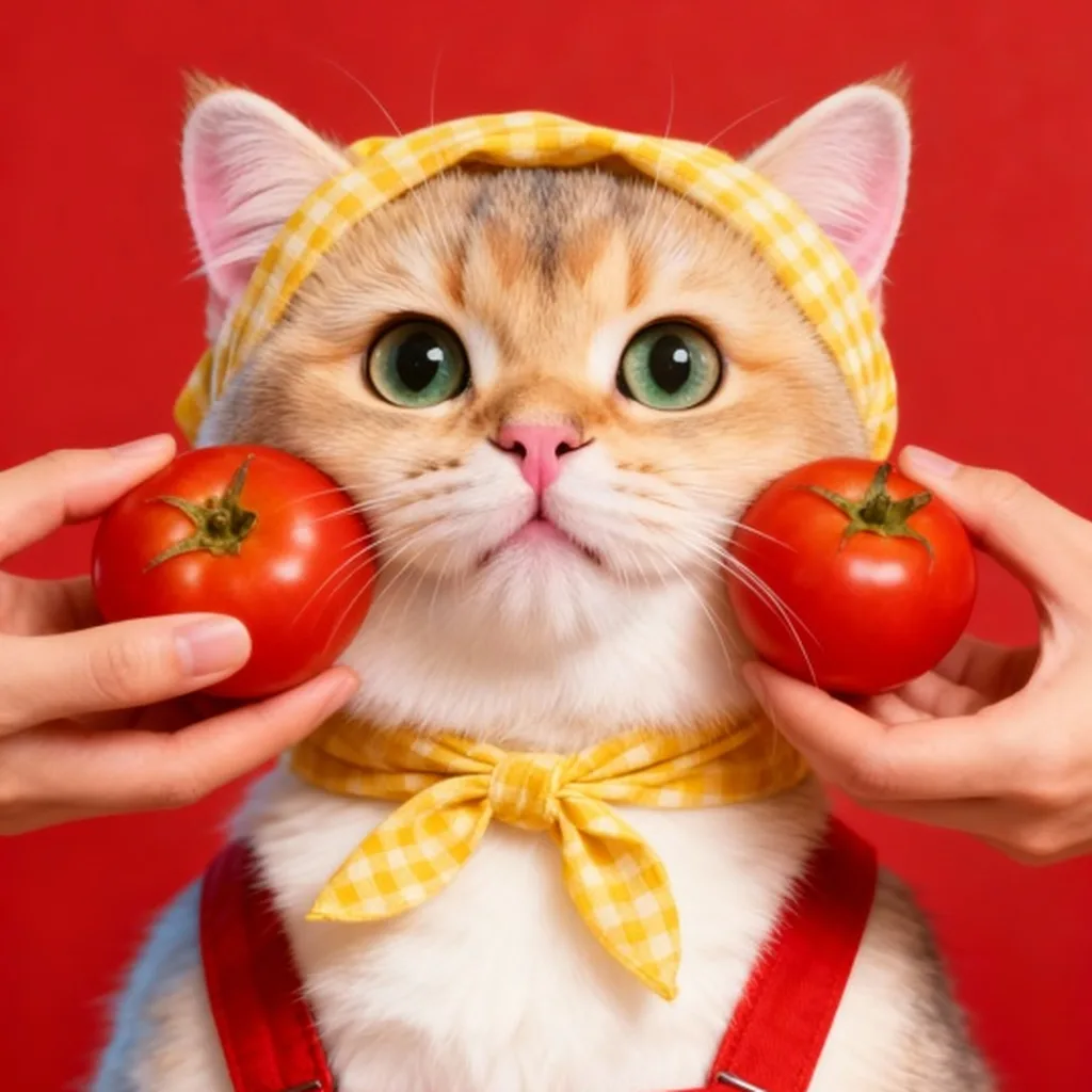 拒绝下厨的橘猫