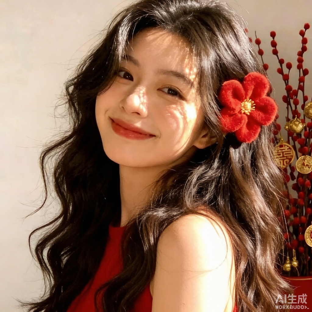 红花少女的新春时光