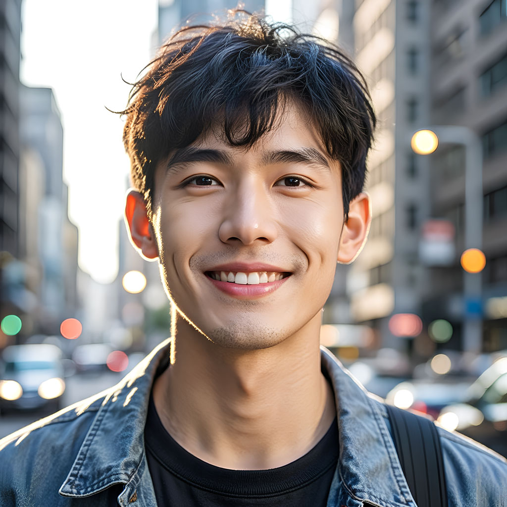 中年男性真人头像