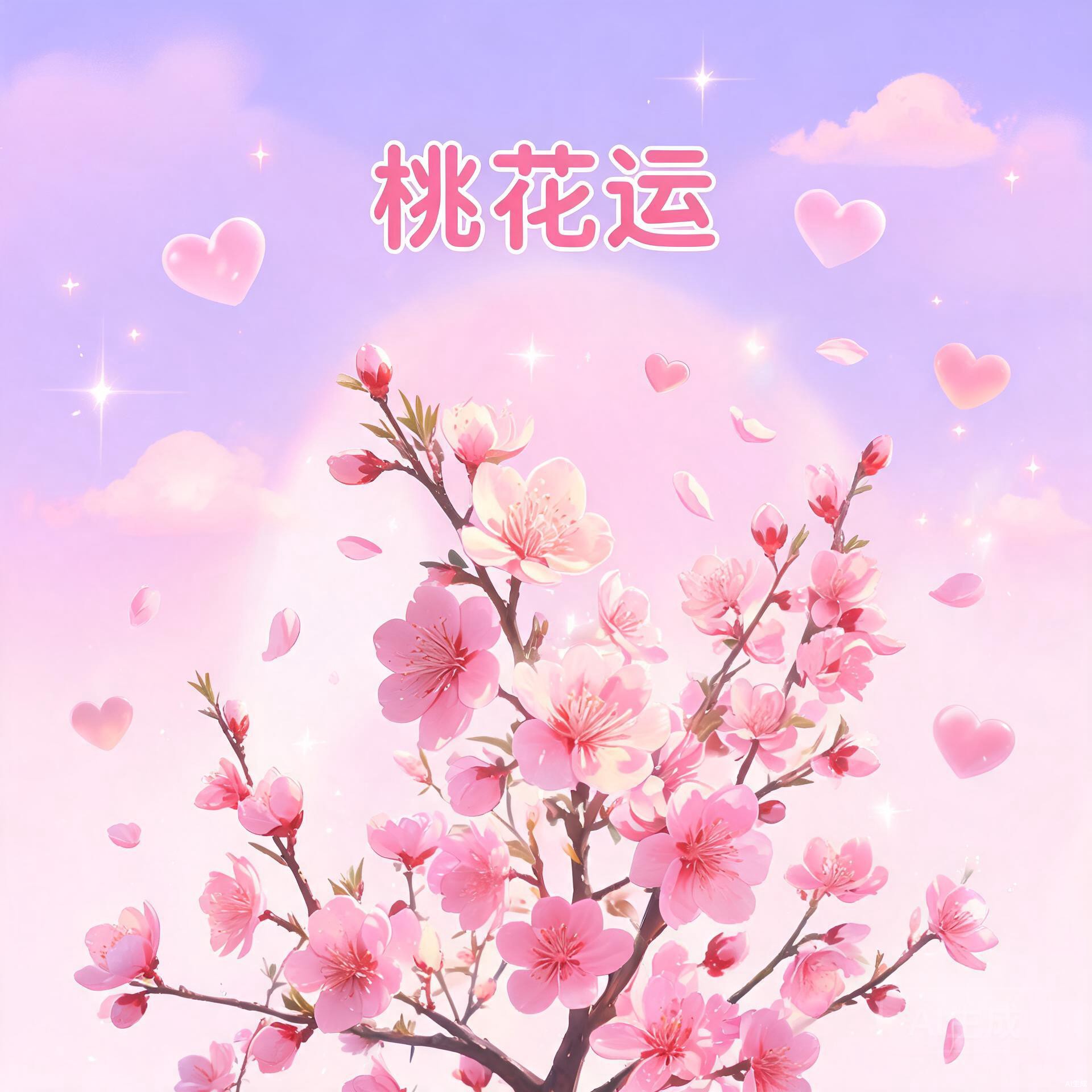 桃花朵朵姻缘头像合集