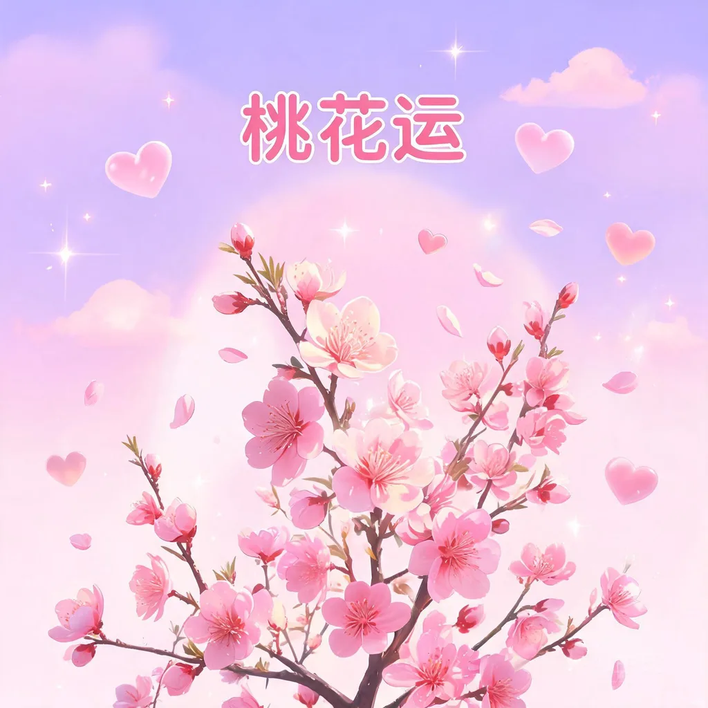 桃花朵朵姻缘头像合集