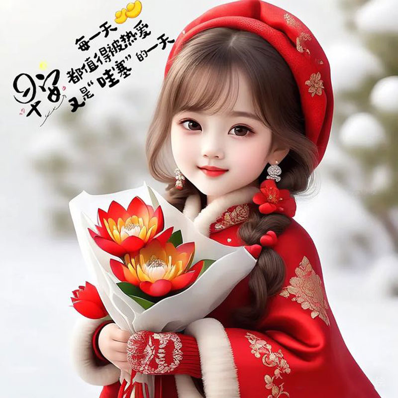 可爱女孩微信头像图片