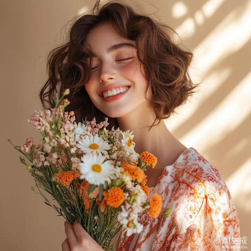 花束微卷少女 · 治愈阳光胶片