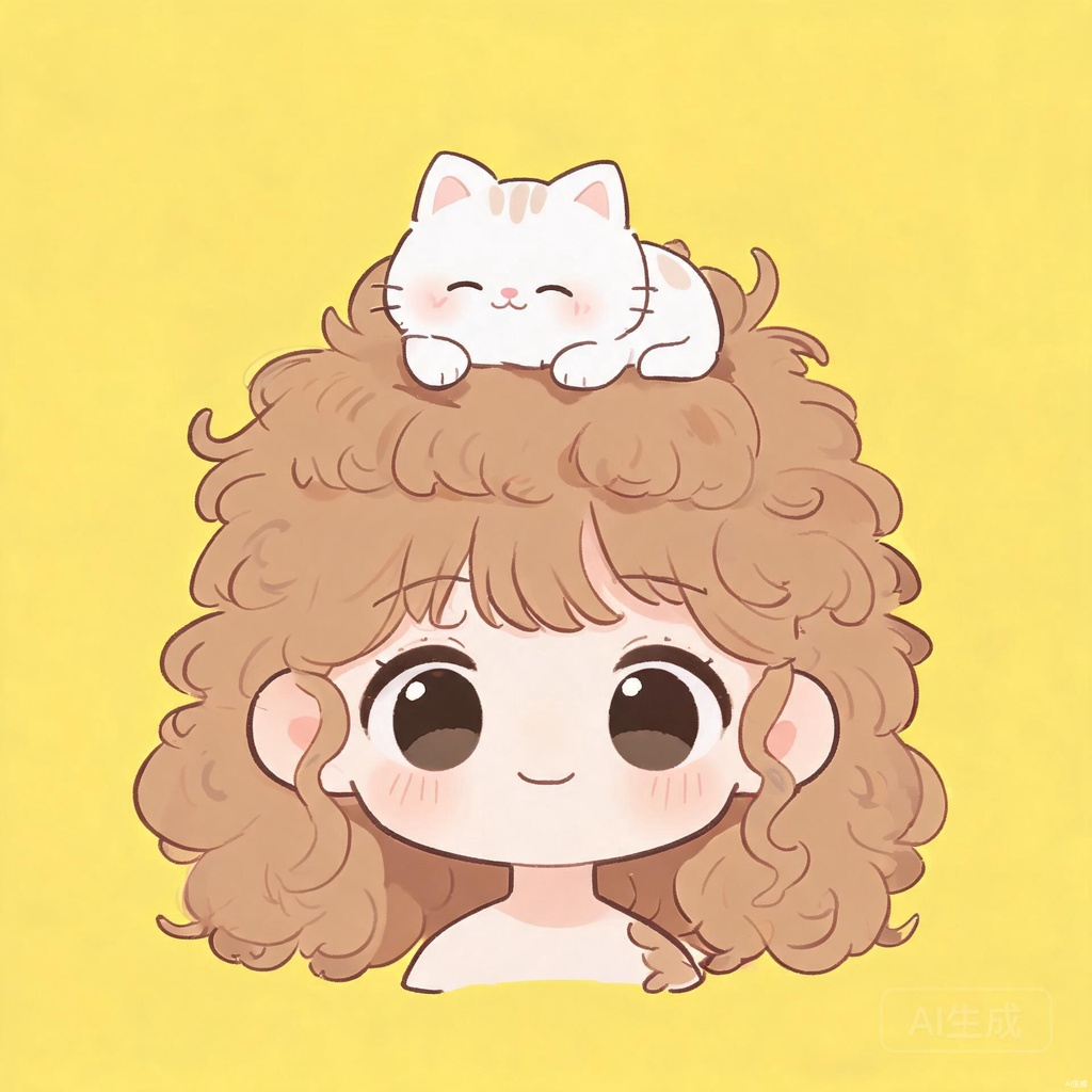 猫咪陪伴治愈女孩头像合集