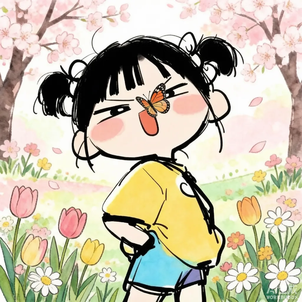 暴躁小萝莉的四时吐槽 · 赏花·冻哭·海边·起床气
