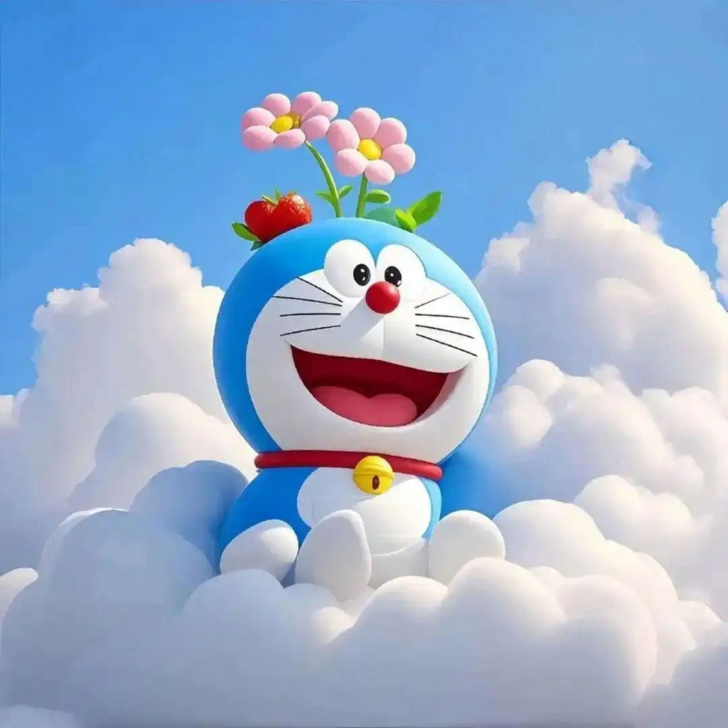 机器猫可爱微信头像