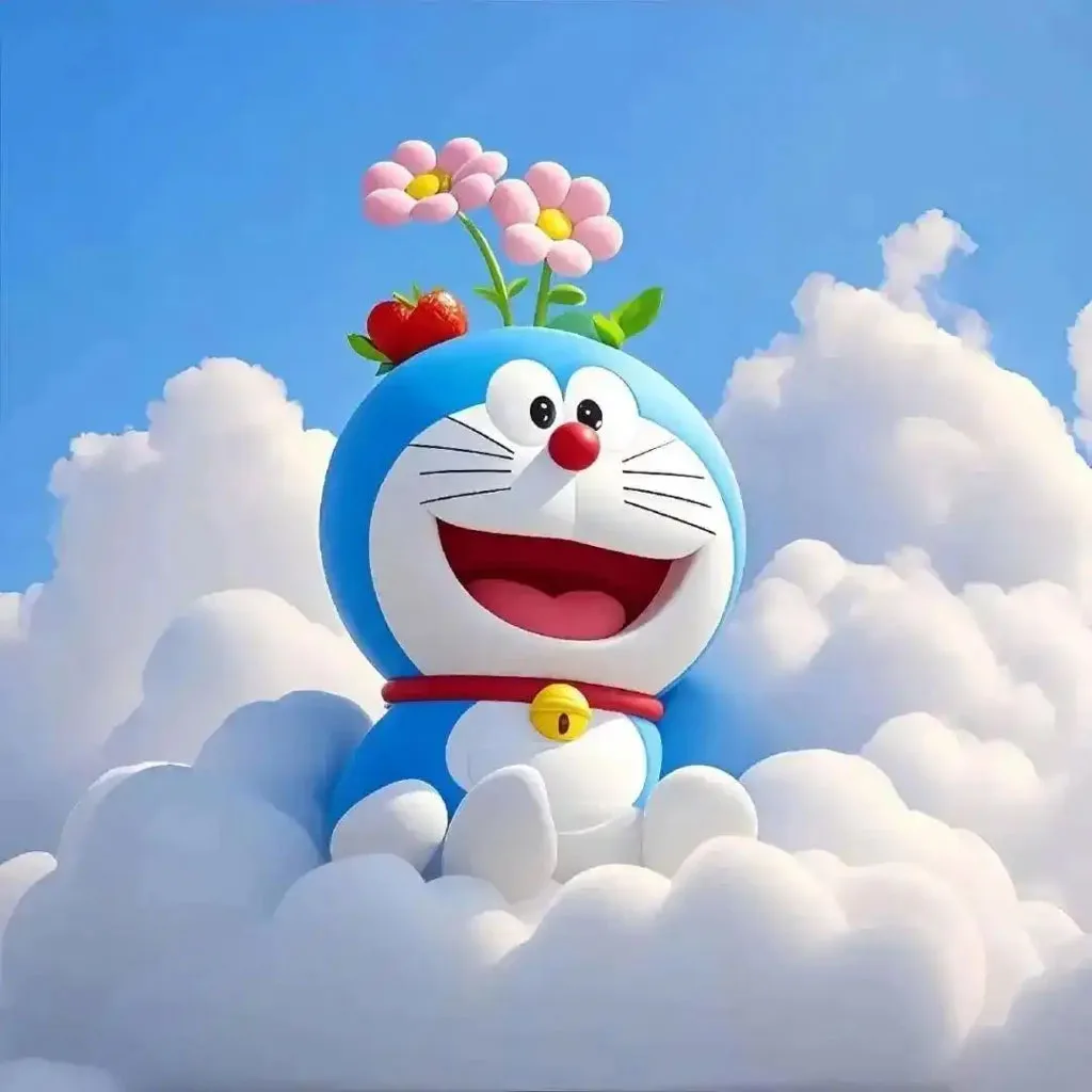 机器猫可爱微信头像