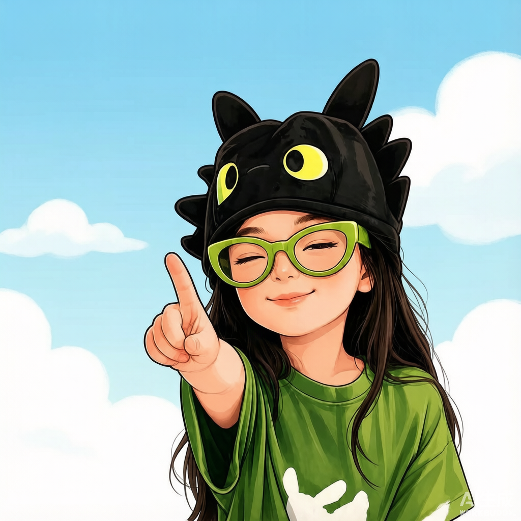 龙猫帽少女的奇思妙想